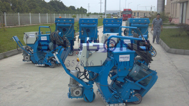 拋丸機(寬1600mm)蜀工Mettmann系列-多拋頭路面拋丸機